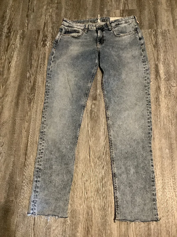 Jeans Boyfriend By Rag & Bones Jeans In Blue Denim, Size: 4