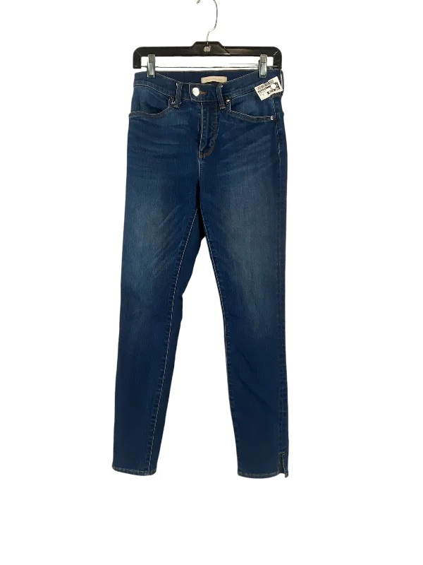 Jeans Skinny By Bcbgmaxazria In Blue Denim, Size: 26