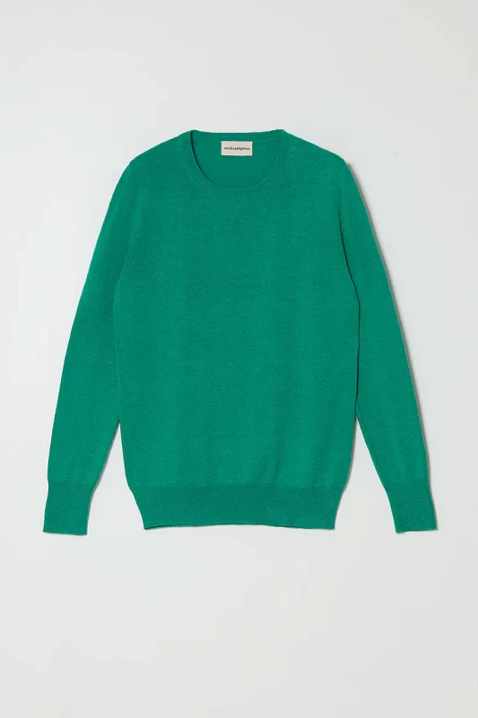 Atelier Delphine Crewneck Sweater in Green