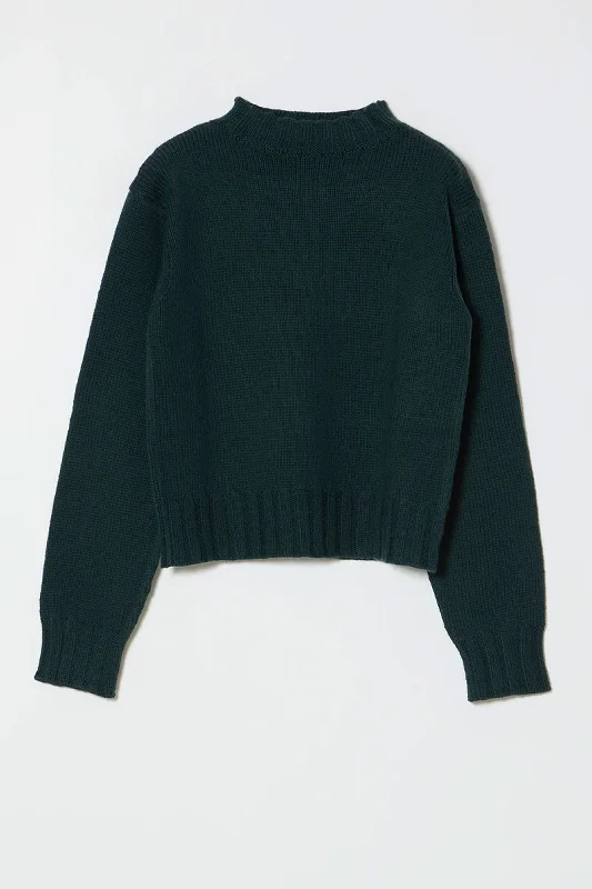 Atelier Delphine Slouchy Sweater in Forest