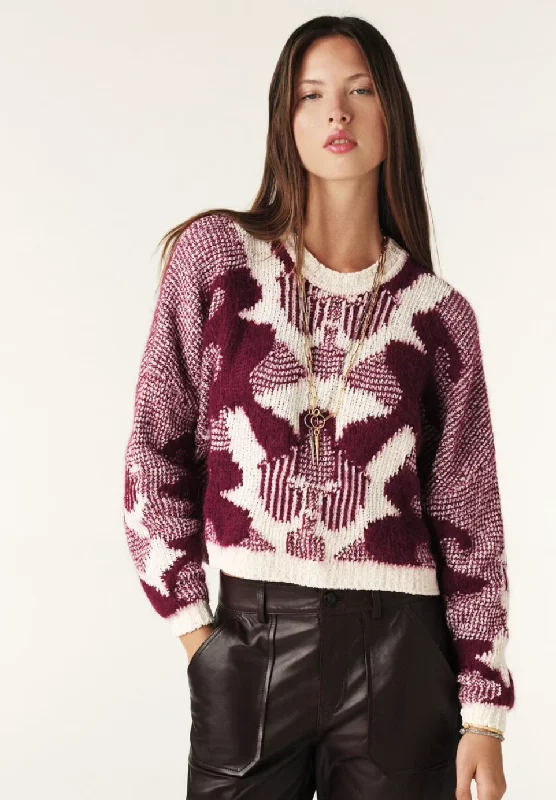 Ba&sh Rora Sweater in Bordeaux