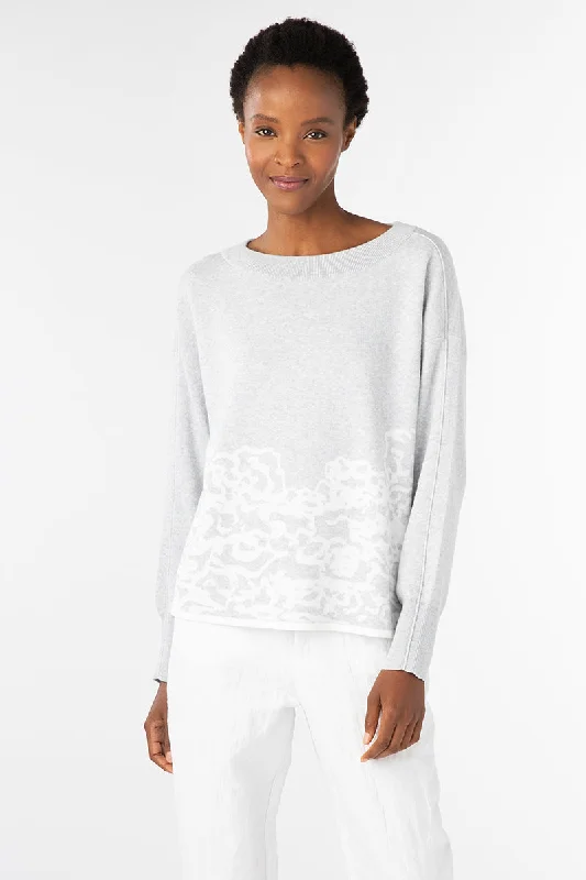 Kinross Cashmere Swirl Pullover