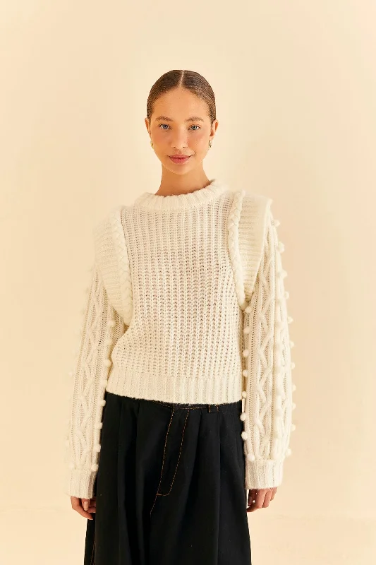 Off-White Braided Sweater