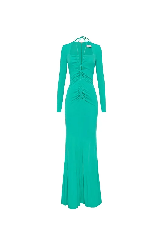 Riccardo Gown Turquoise