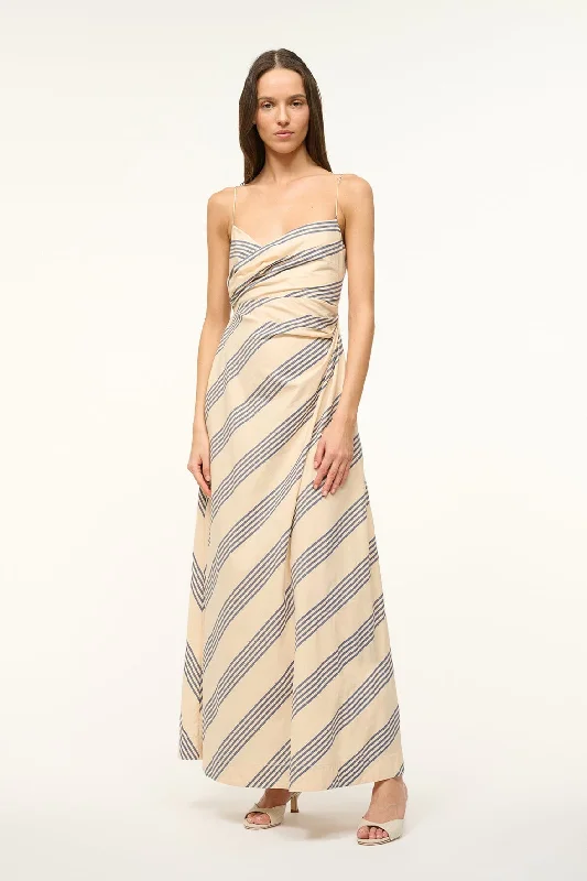 SARAH DRESS | MARINE BAYADERE STRIPE