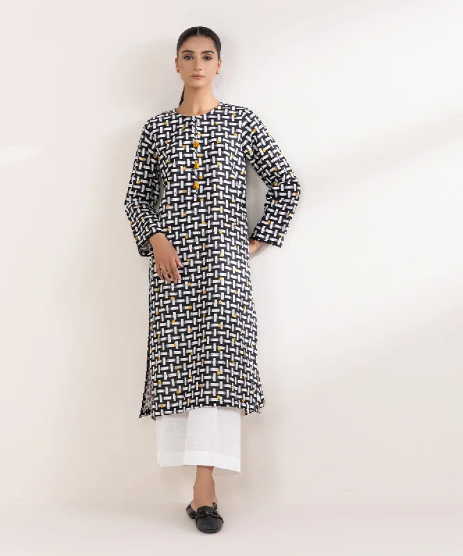 Embroidered Khaddar Shirt