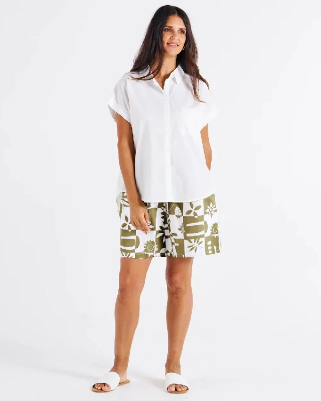 Betty Basics Pomona Cotton Short