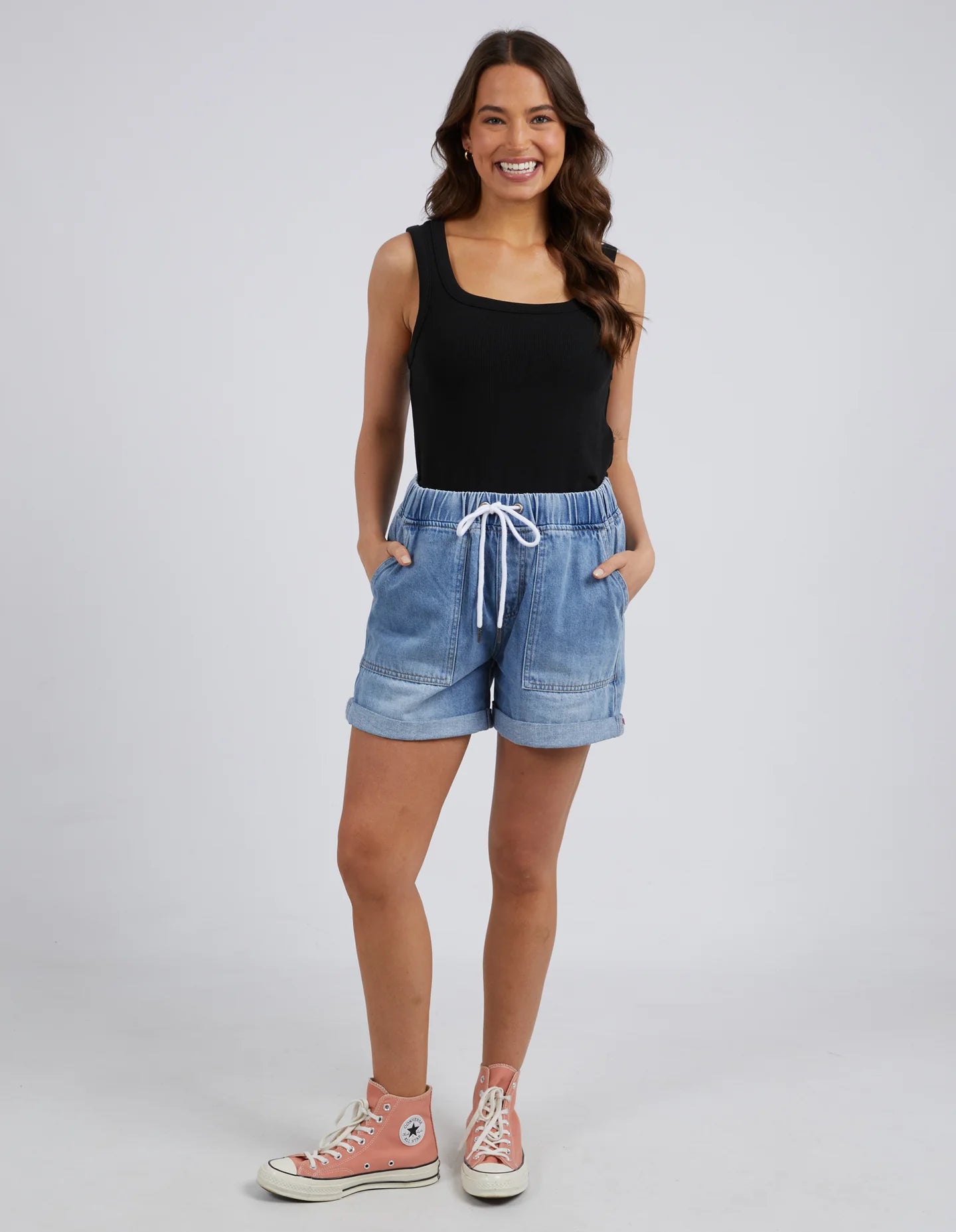 Elm Emma Relaxed Denim Short