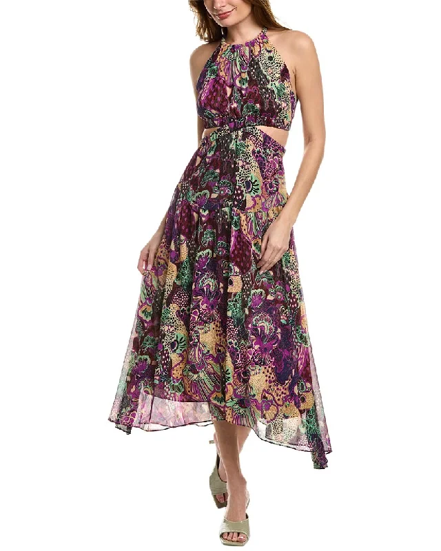 A.L.C. Waverly Silk Maxi Dress