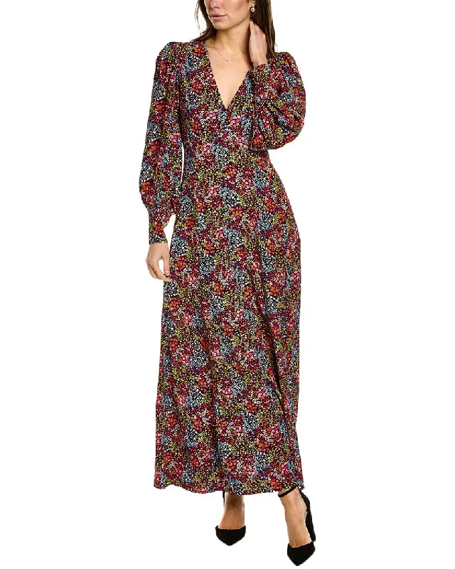 Boden Blouson Sleeve Maxi Dress