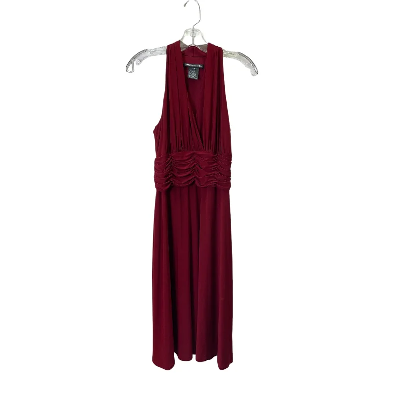 Dress Party Midi By Jones Wear In Red, Size:M