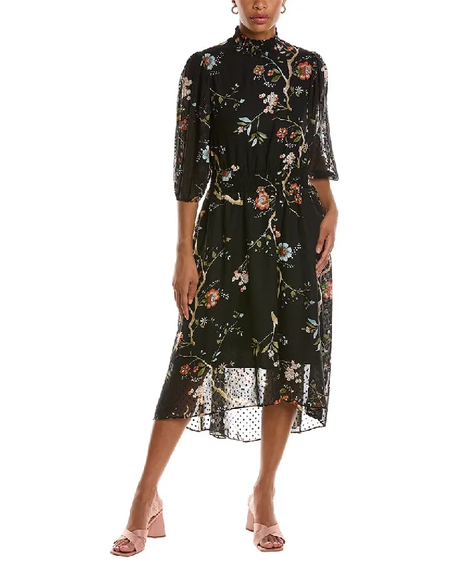 Nanette by Nanette Lepore Floral Midi Dress