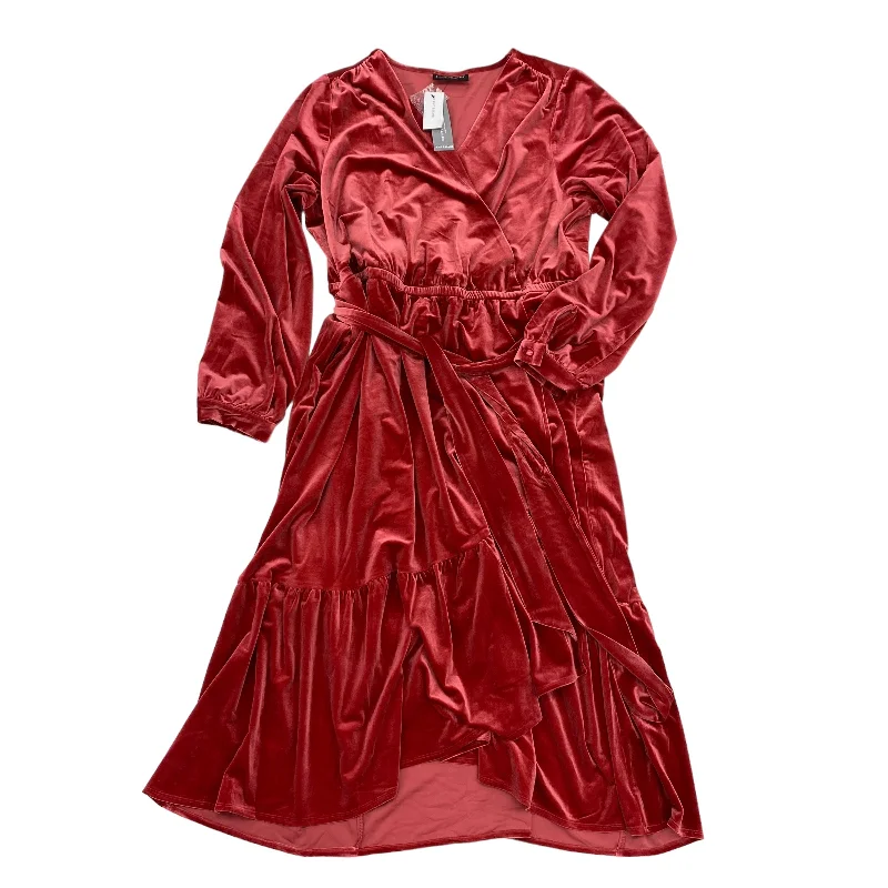 RED DRESS PARTY LONG by LANE BRYANT Size:1X