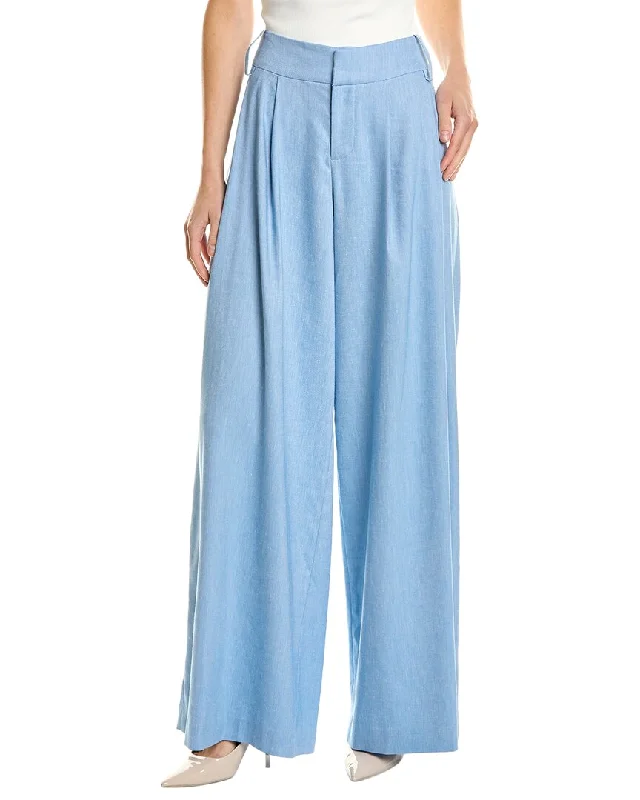 alice + olivia Scarlet Wide Leg Flare Pant