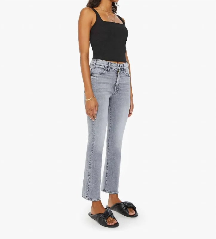 Hustler Ankle Flare Jeans In Drawing A Blank