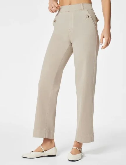 Spanx Stretch Twill Cropped Trouser