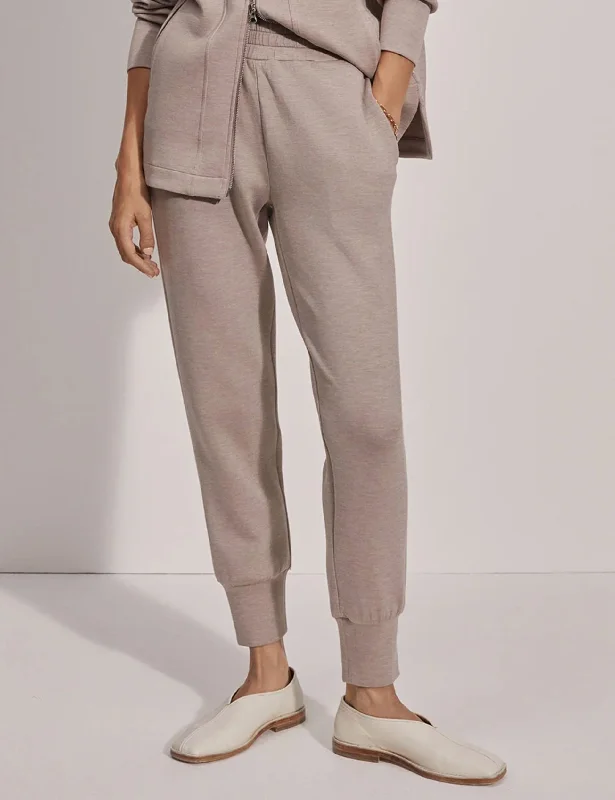 The Slim Cuff Pant 27.5" - Taupe Marl