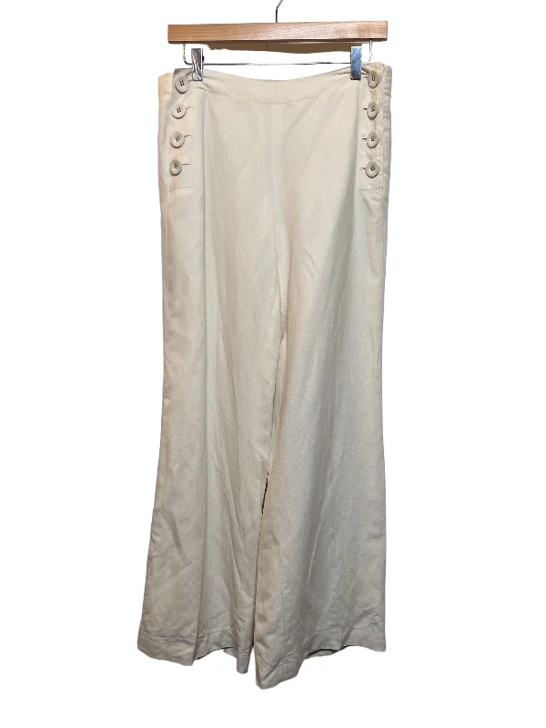 Women's Cream Trousers (W32)