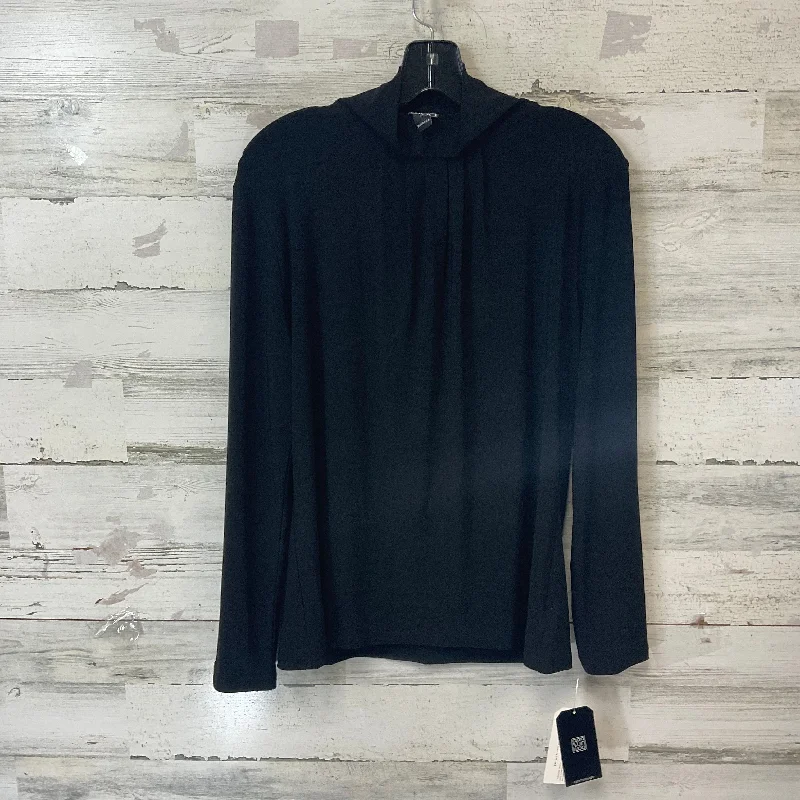 Top Long Sleeve By Clara Sun Woo In Black, Size: M