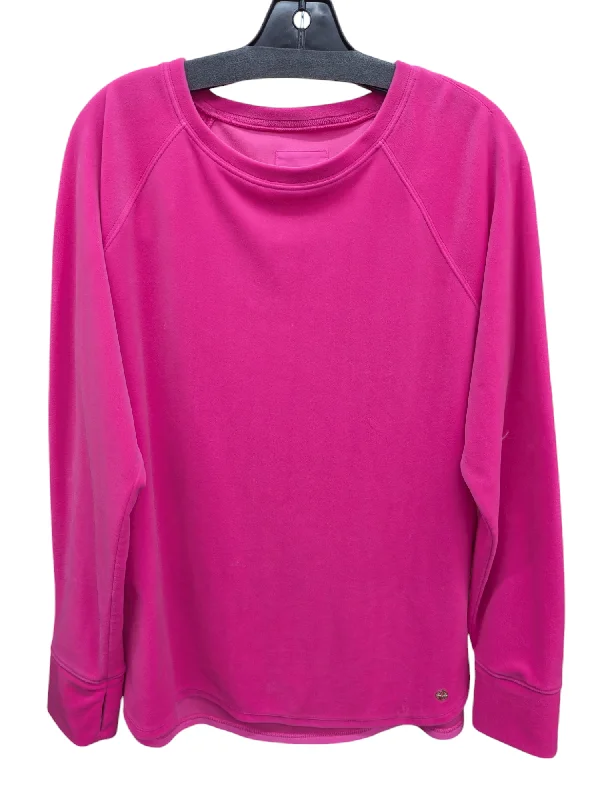 Top Long Sleeve By Lilly Pulitzer In Pink, Size: Xl