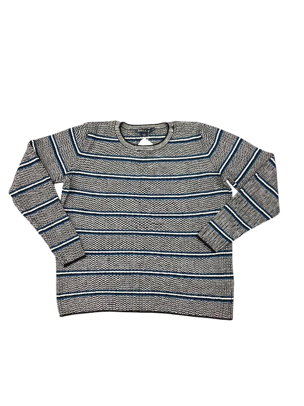 Top Long Sleeve By Pendleton In Black & Blue, Size: Xl