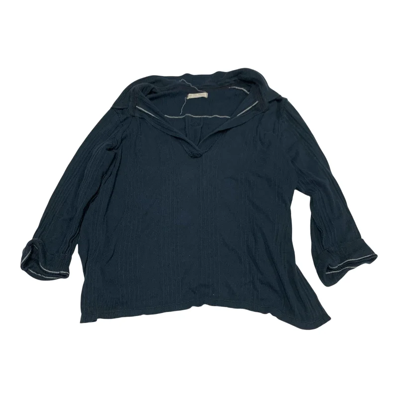 Top Long Sleeve By We The Free In Blue, Size: L