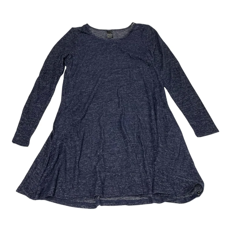 Tunic Long Sleeve By Lildy In Blue, Size: M